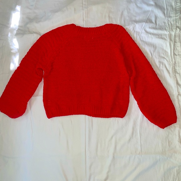 Jun & Ivy Red Sweater Small - Picture 3 of 3